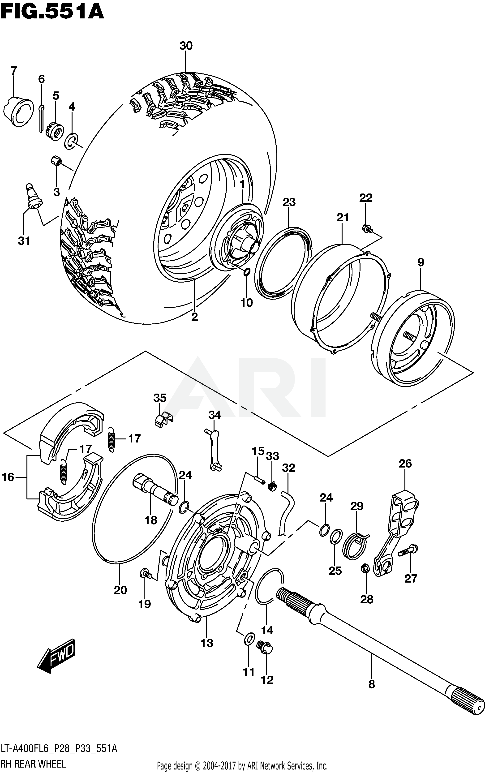 RH REAR WHEEL