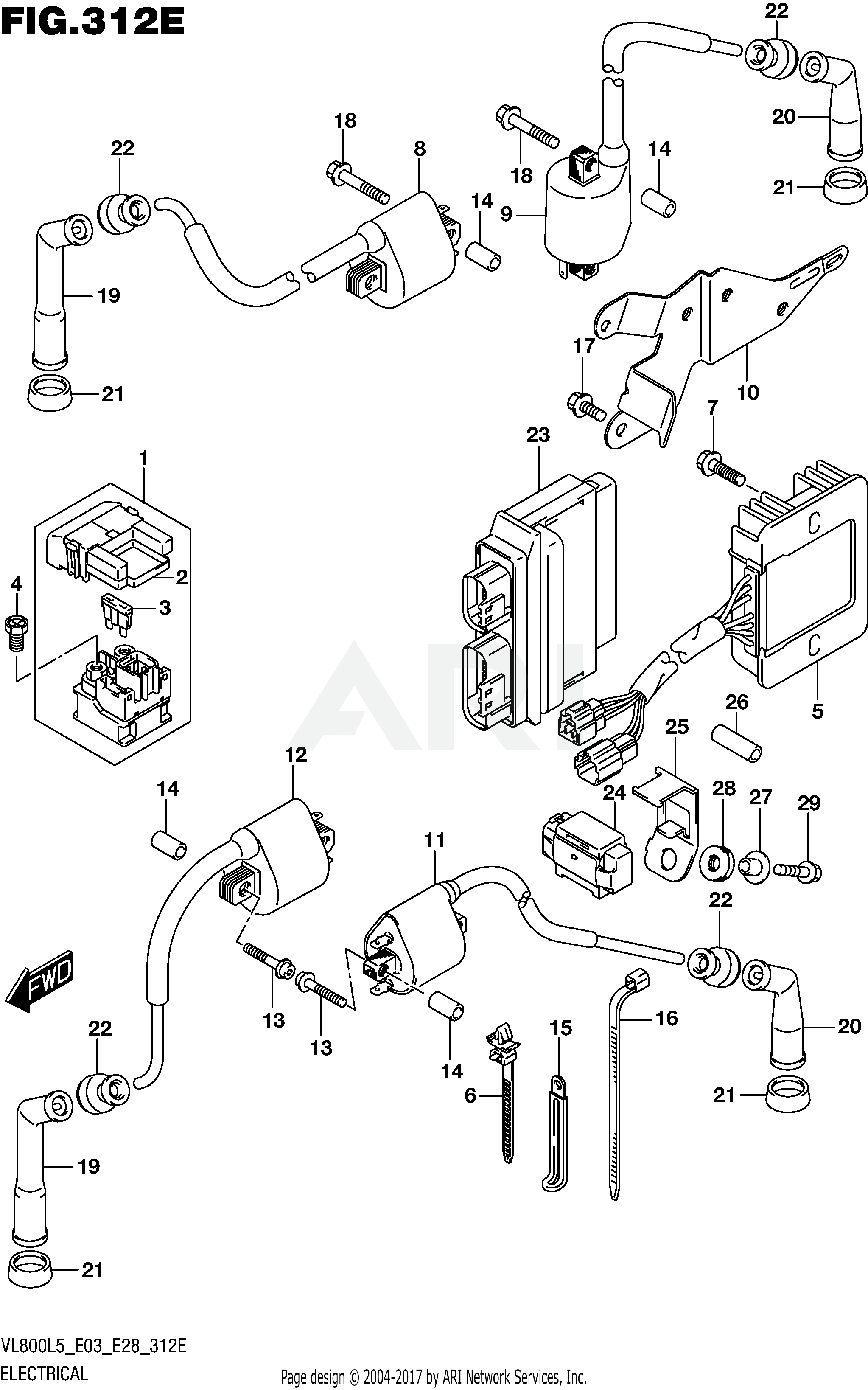 ELECTRICAL (VL800TL5 E33)