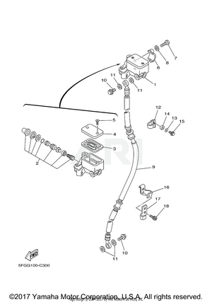 FRONT MASTER CYLINDER