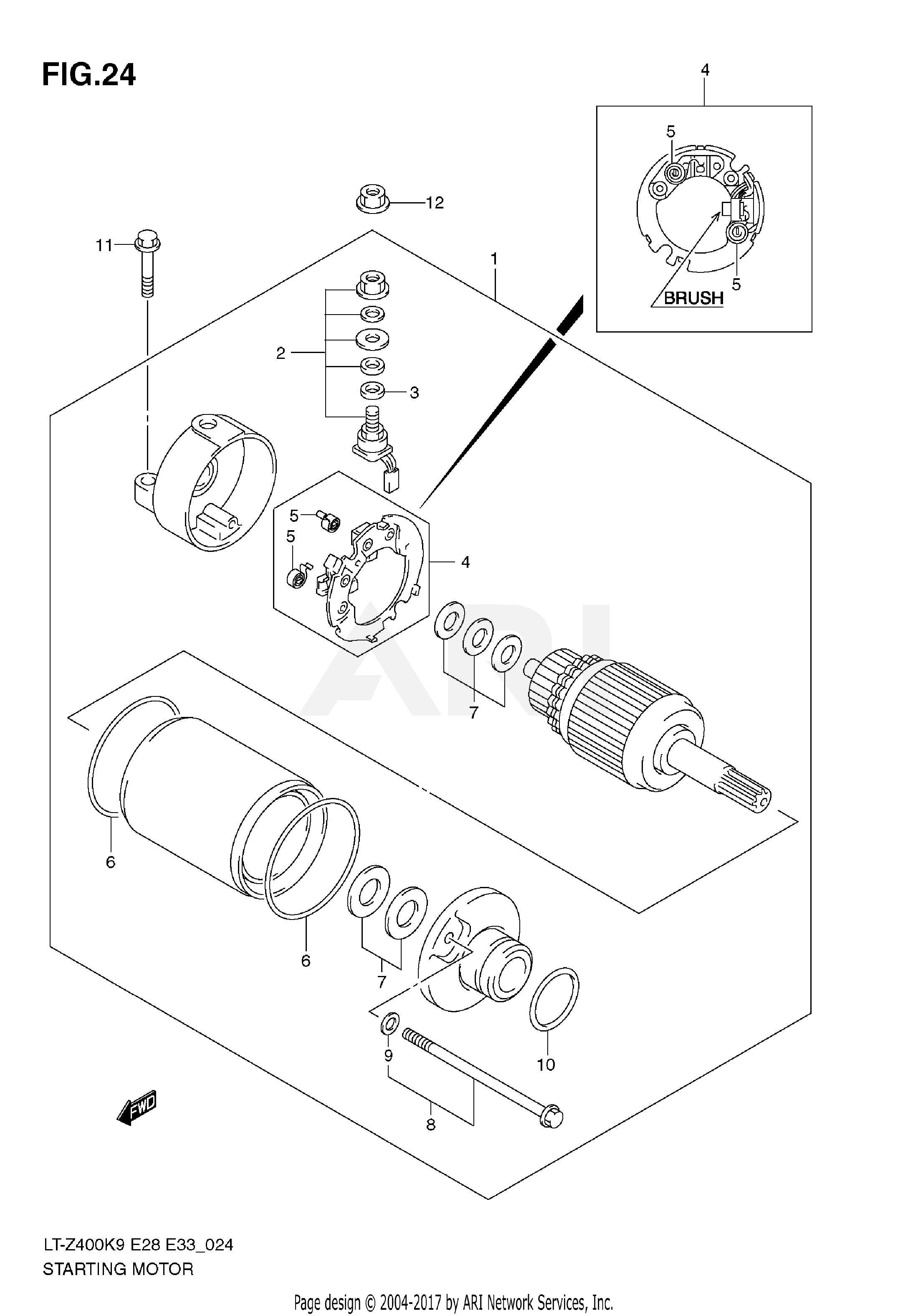 STARTING MOTOR