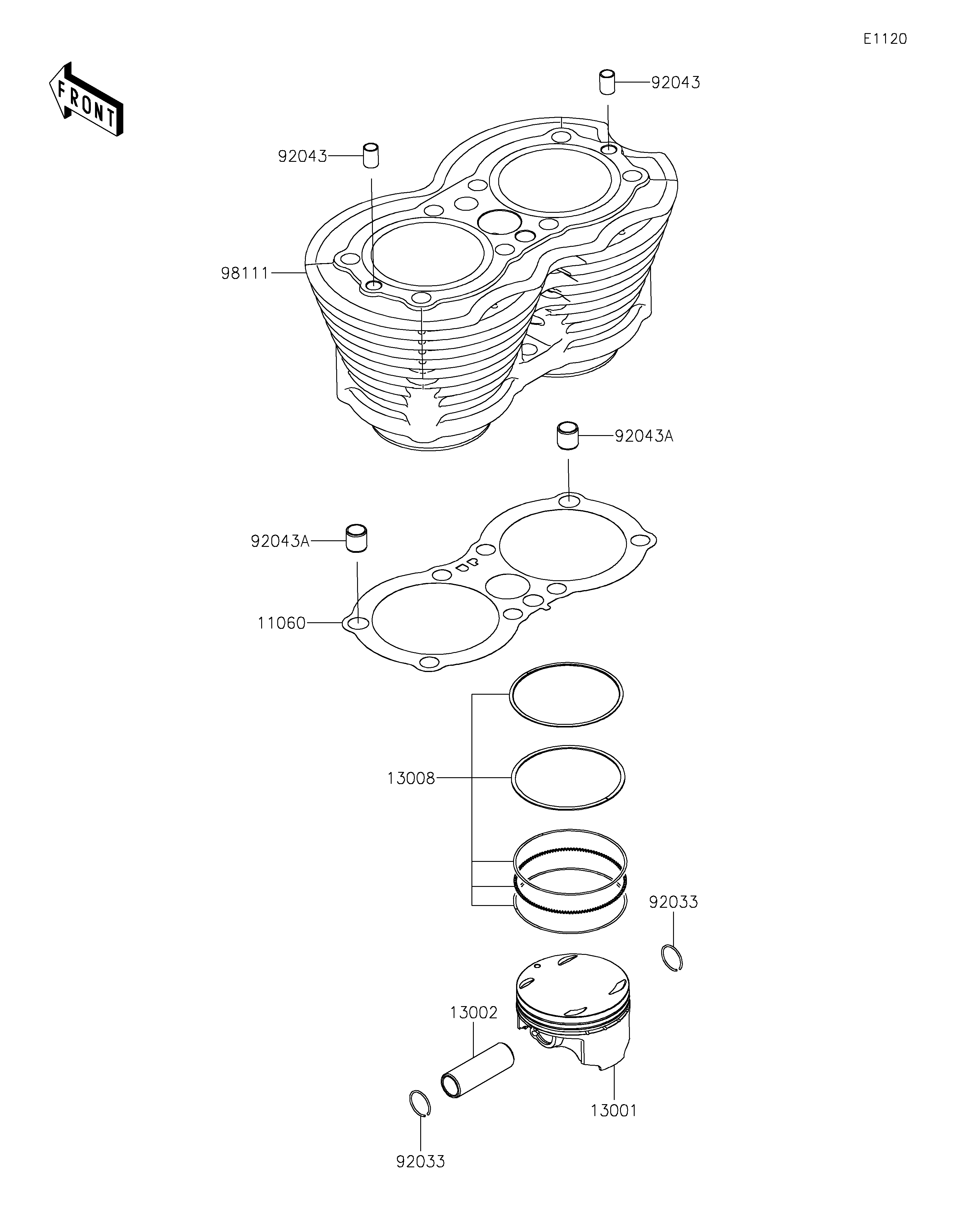 Cylinder/Piston(s)