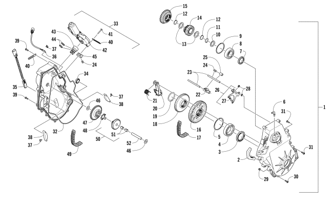 CHAIN CASE ASSEMBLY