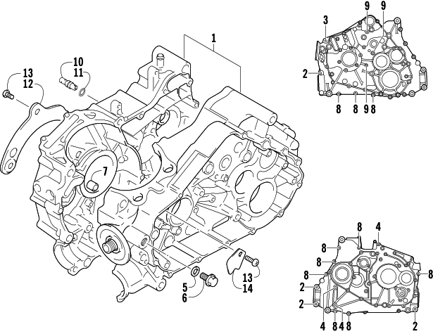 CRANKCASE ASSEMBLY