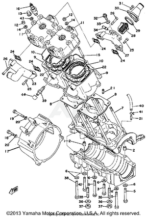 CRANKCASE - CYLINDER