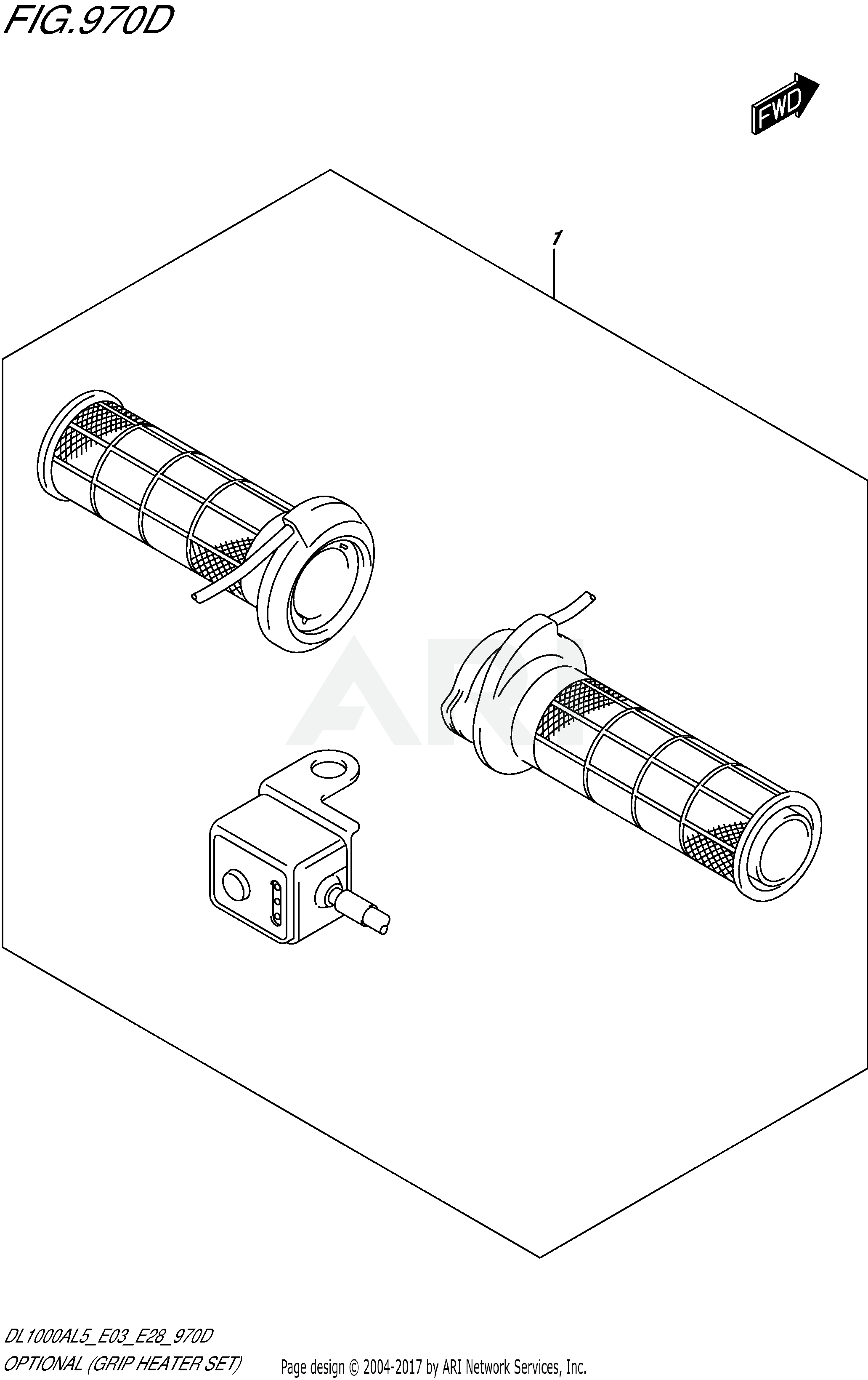 OPTIONAL (GRIP HEATER SET)