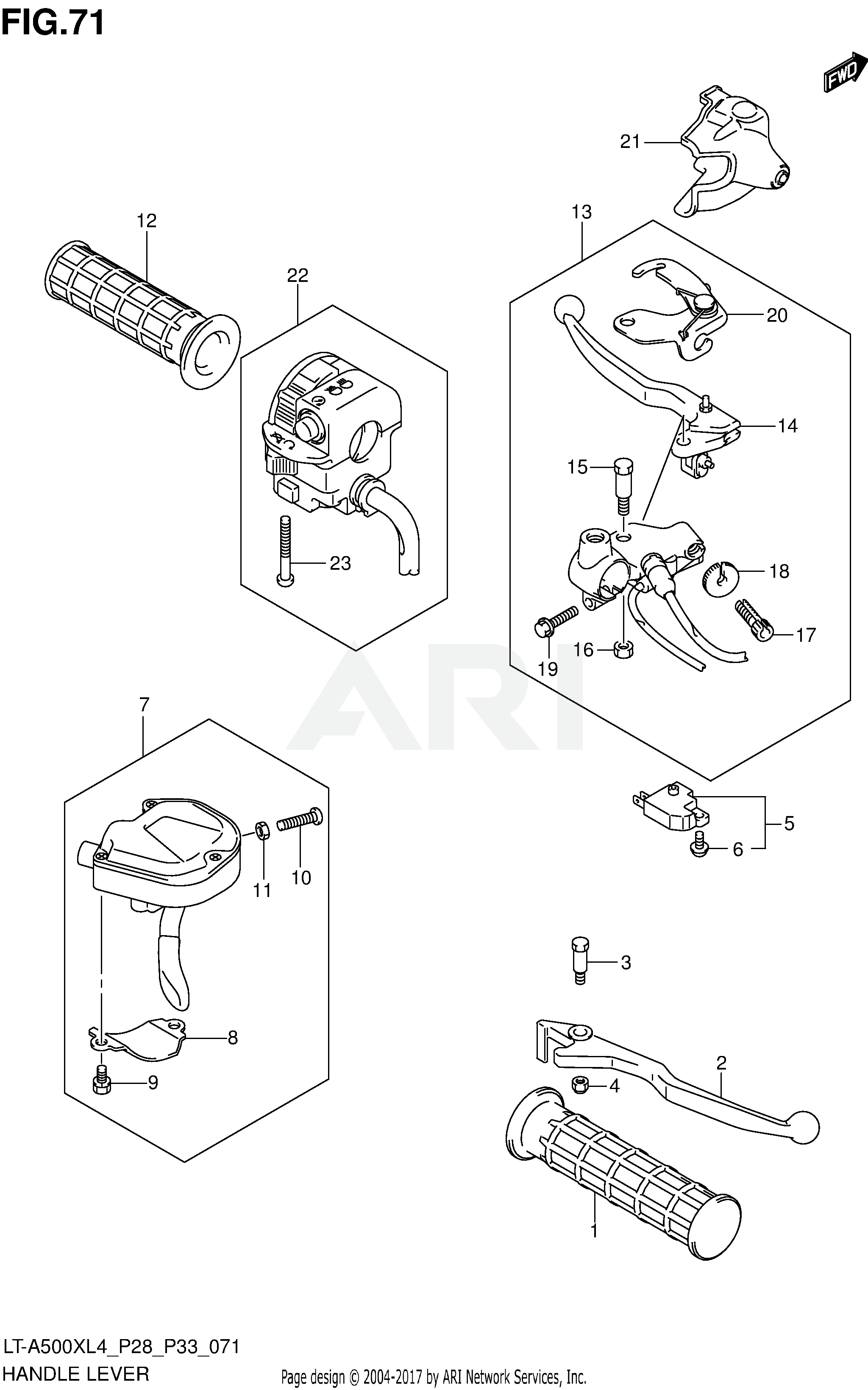 HANDLE LEVER