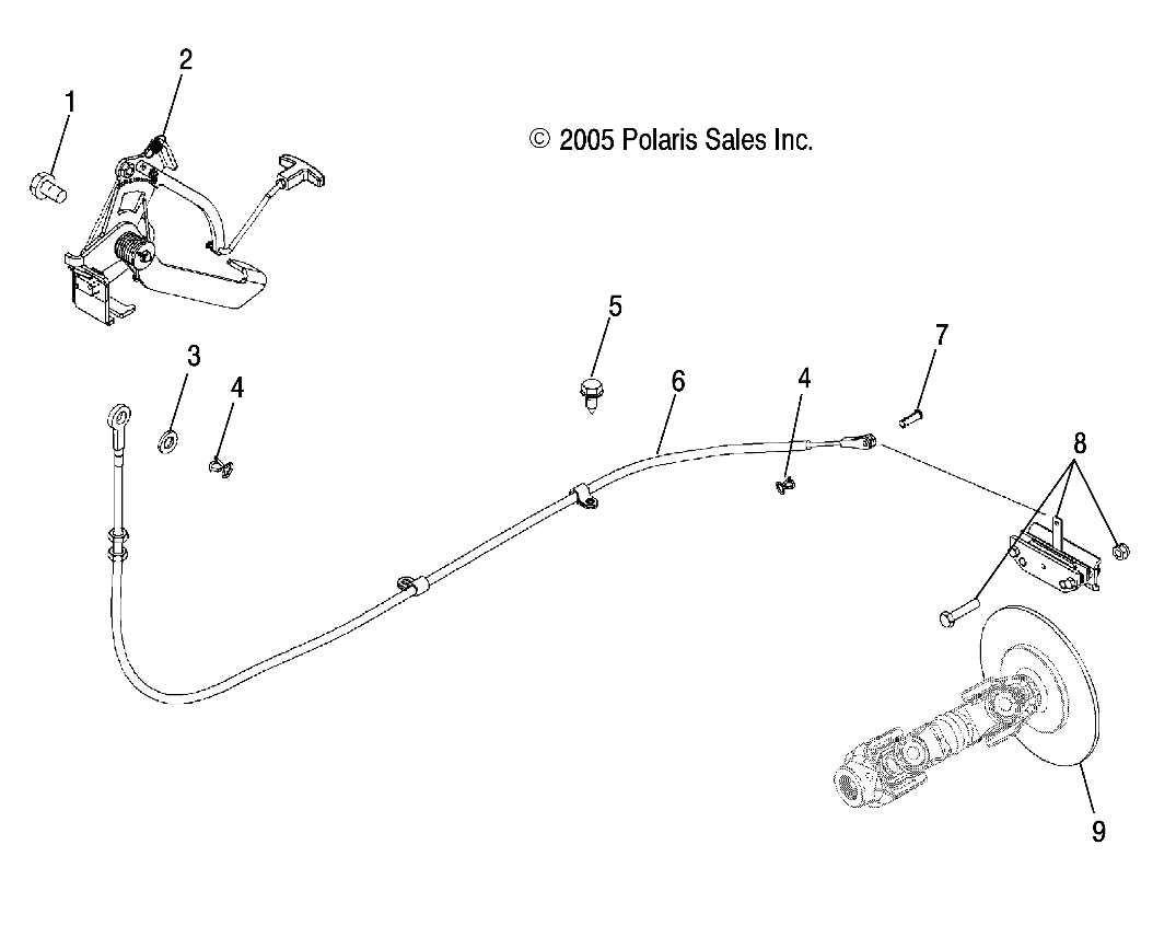 PARK BRAKE - R05RD68AA/AB (4999202259920225C06)