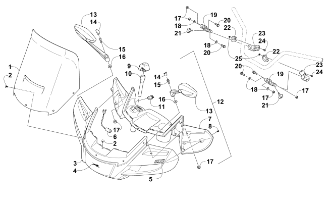 WINDSHIELD ASSEMBLY