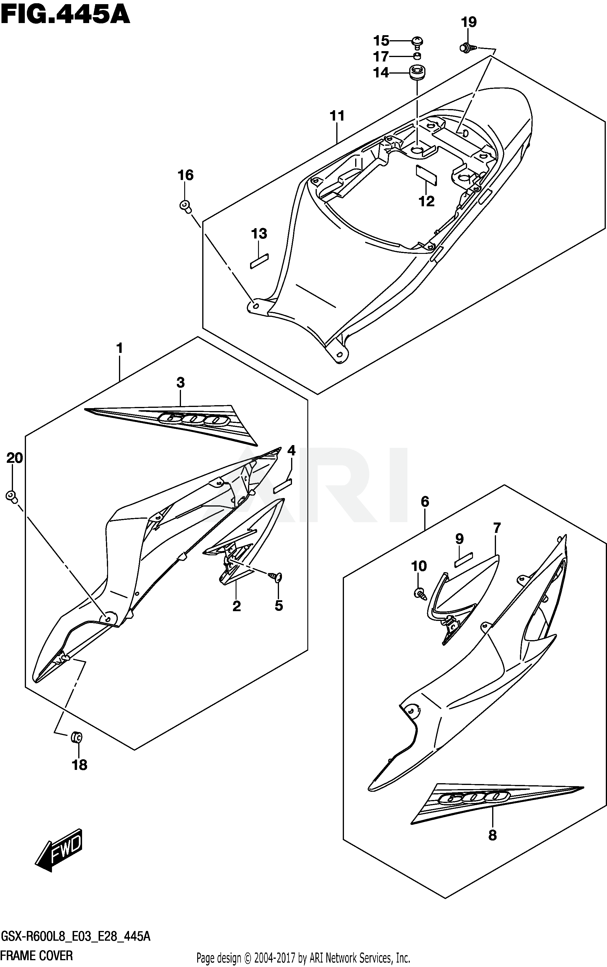 FRAME COVER (YSF)