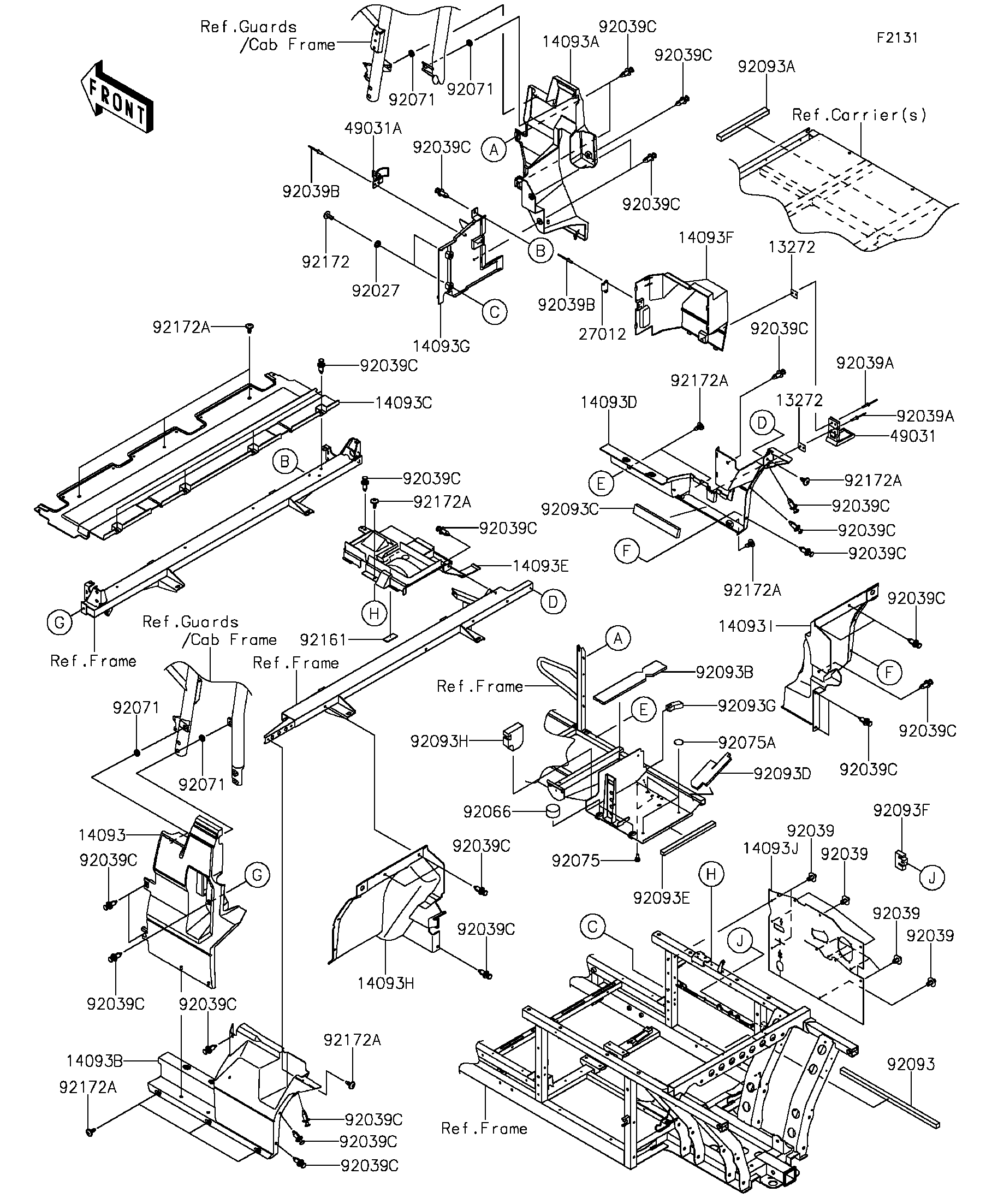 Frame Fittings(Rear)