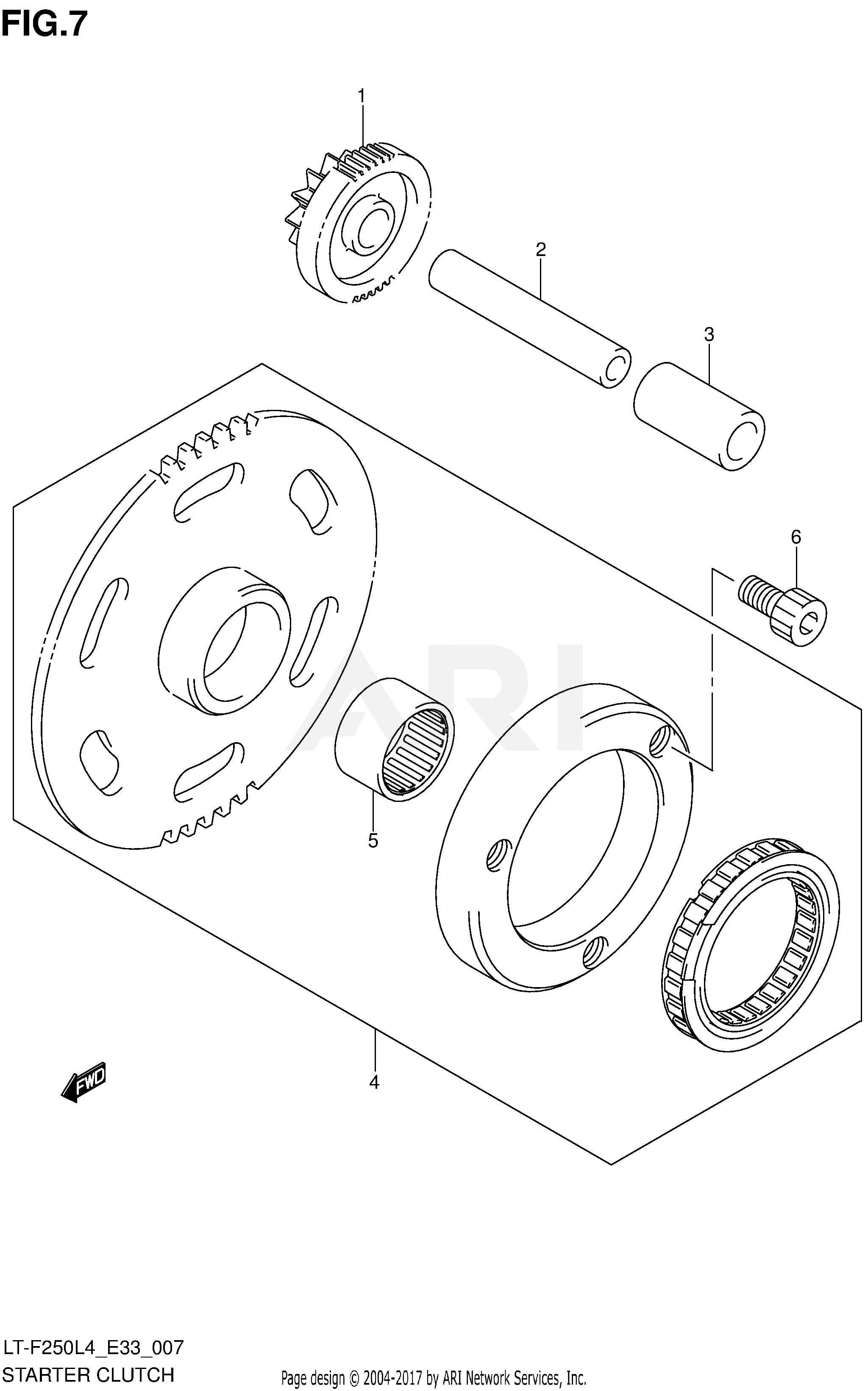 STARTER CLUTCH