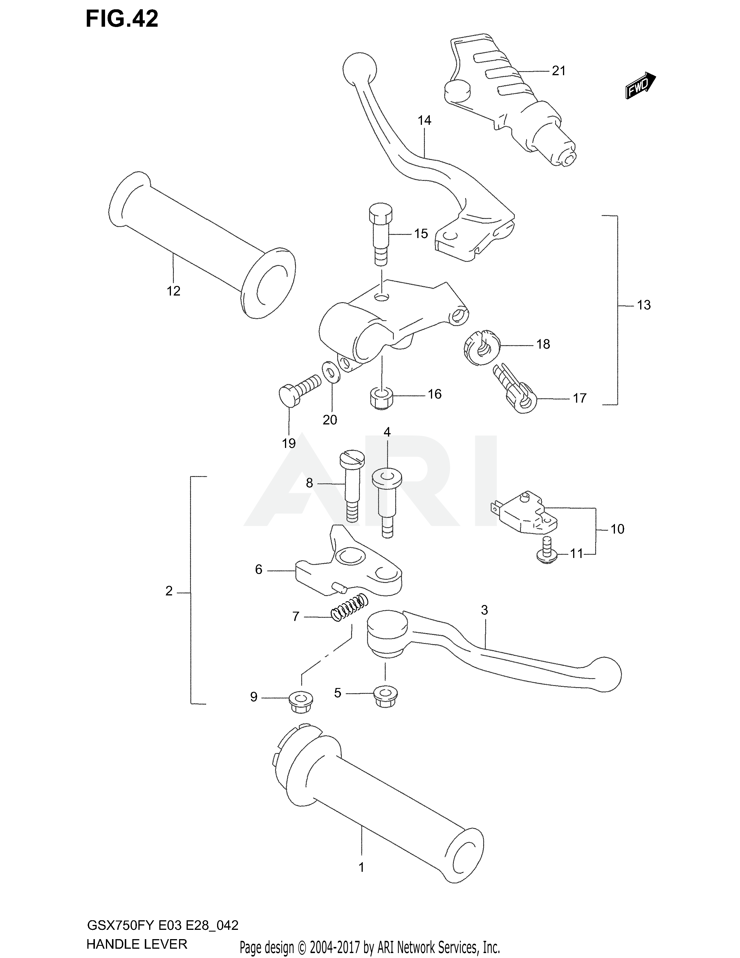 HANDLE LEVER