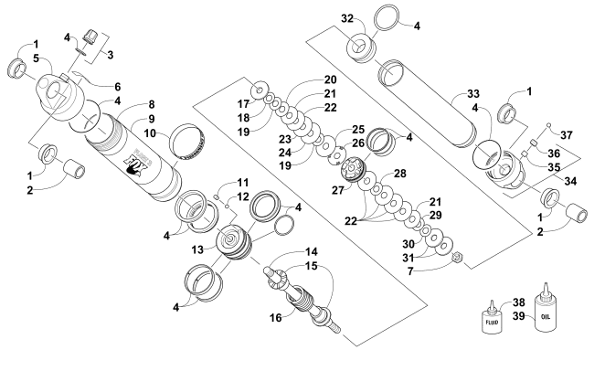 FRONT SUSPENSION SHOCK ABSORBER