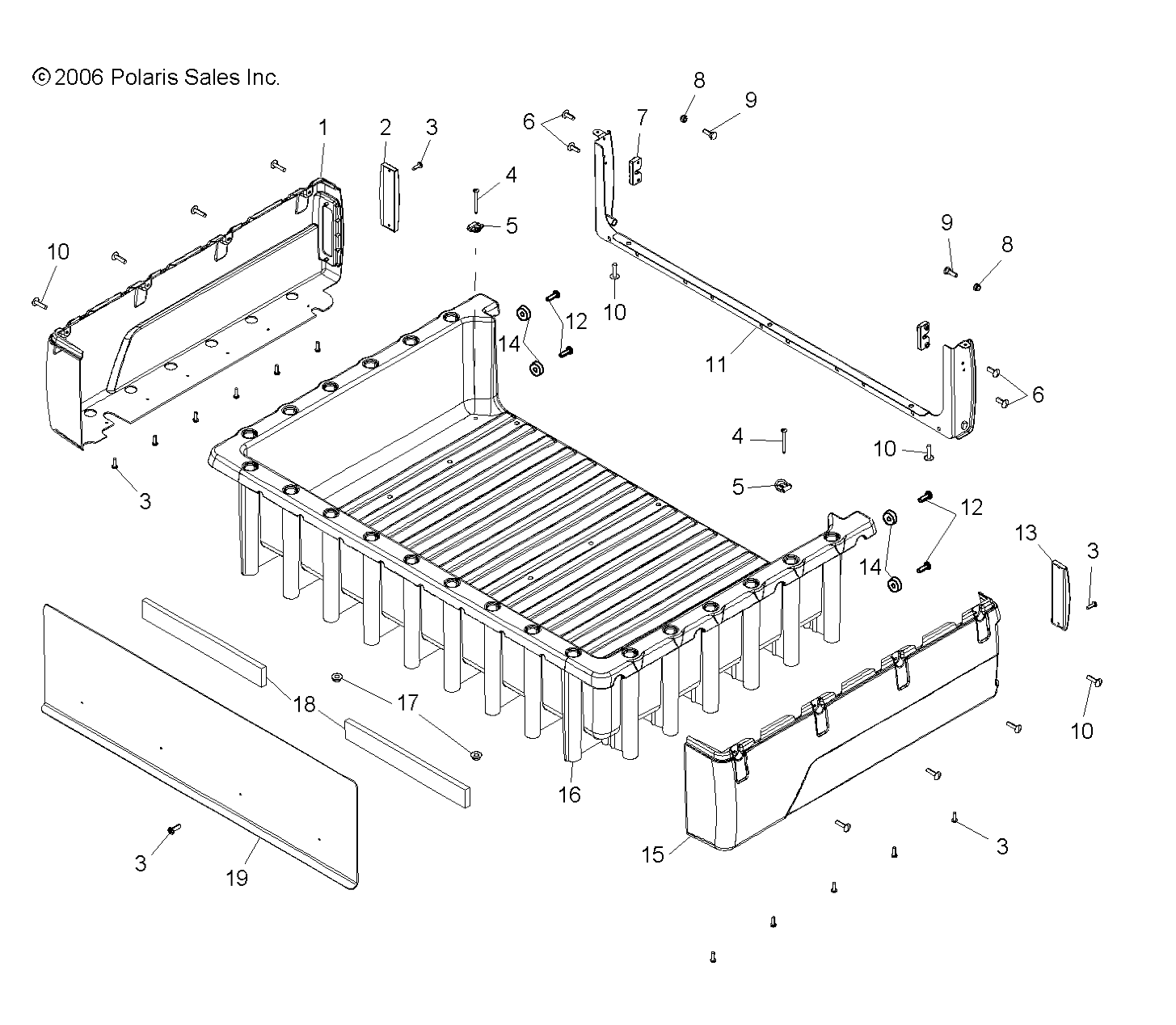 ASM., BOX - R06RD50AB/AC (4999203249920324A11)