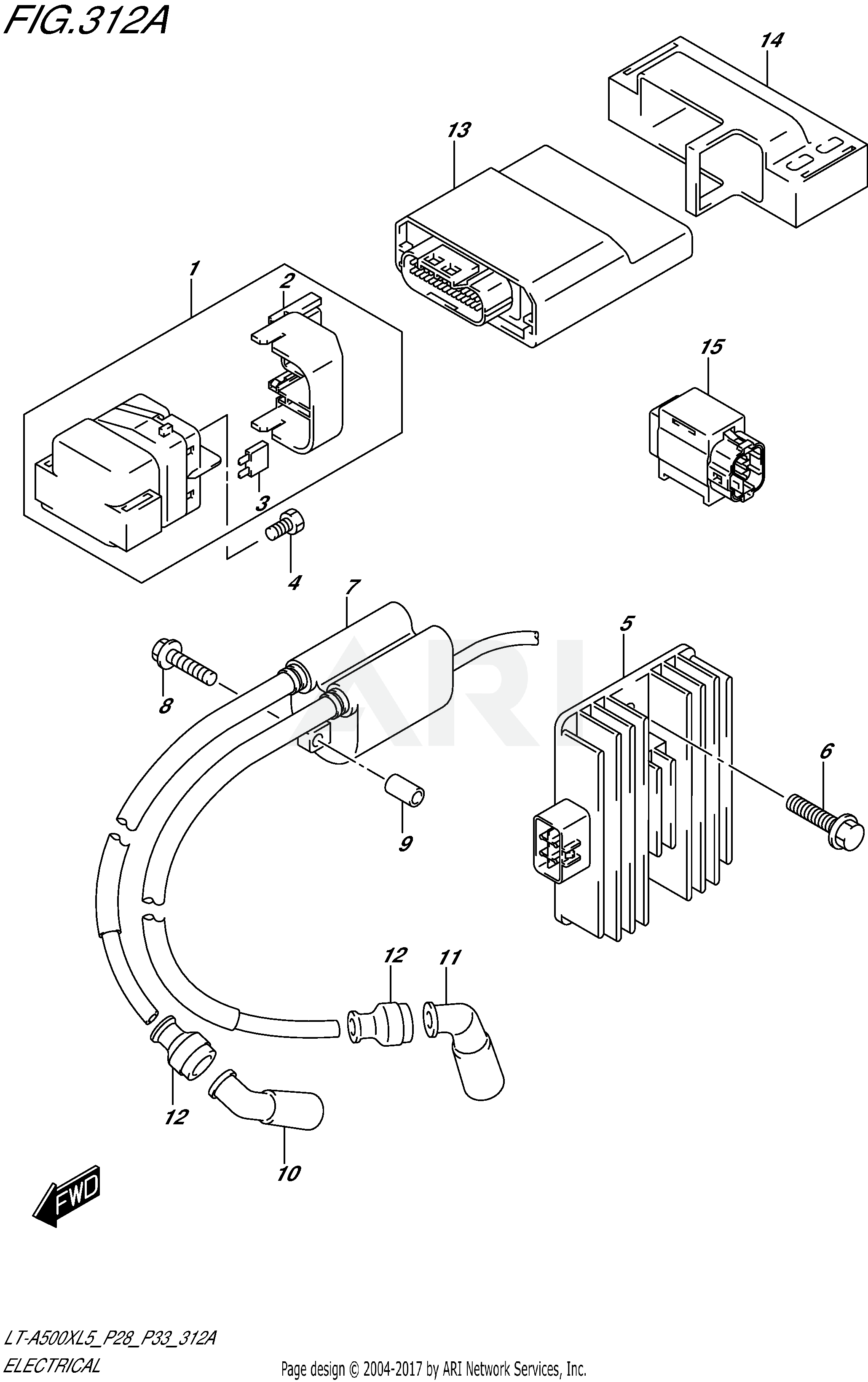 ELECTRICAL (LT-A500XL5 P28)