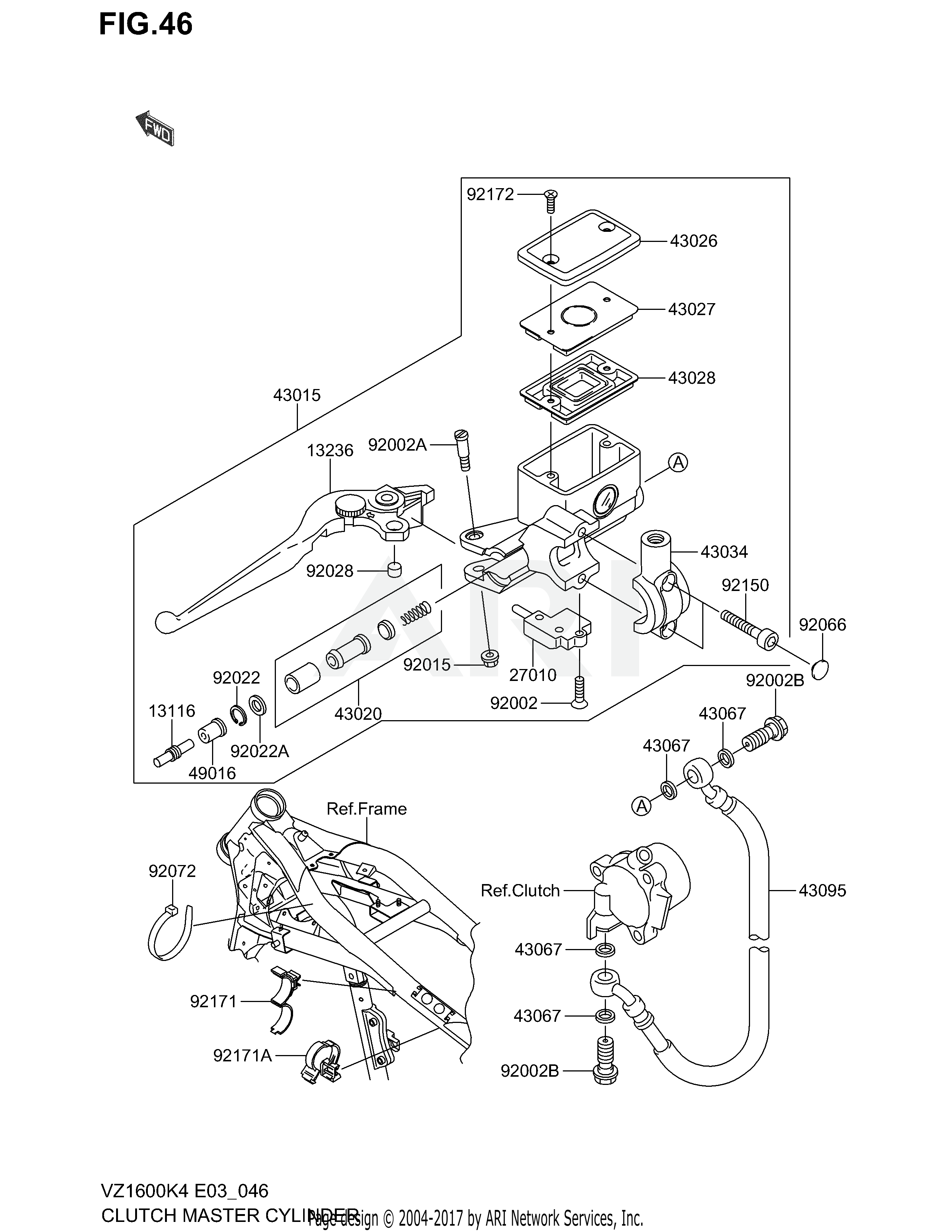 CLUTCH MASTER CYLINDER