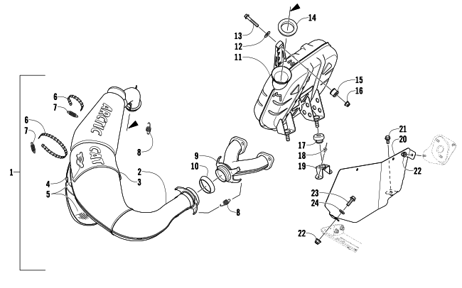 EXHAUST ASSEMBLY