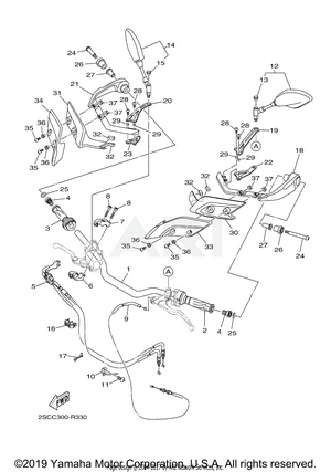 STEERING HANDLE CABLE