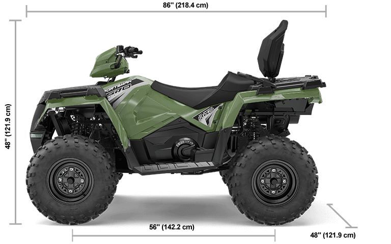 SPORTSMAN 570 TOURING EPS TRACTOR SP (A18SJS57CU)