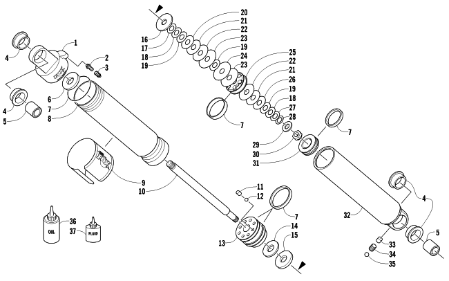 FRONT SUSPENSION SHOCK ABSORBER