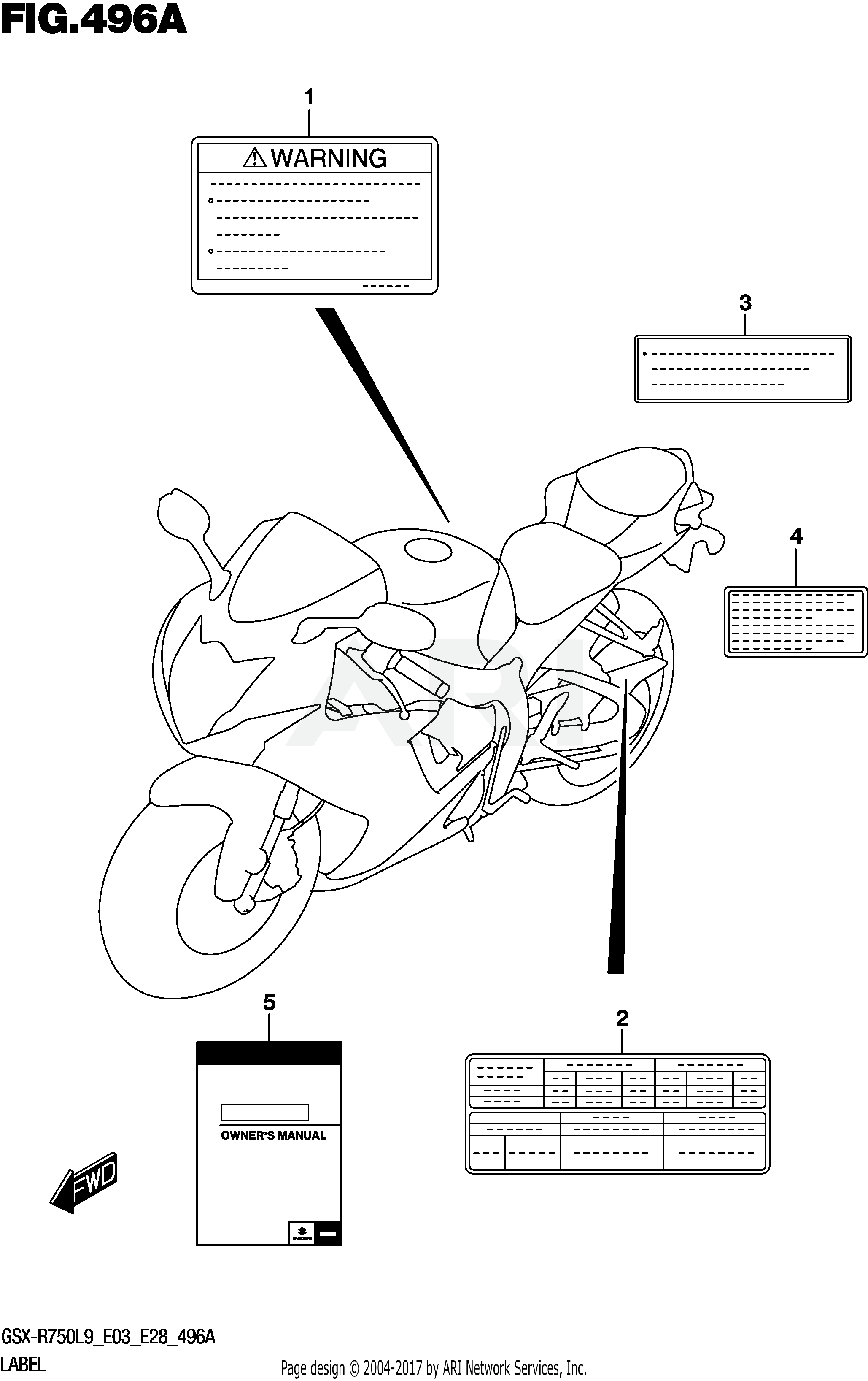 LABEL (GSX-R750L9 E03)