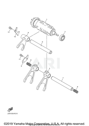 SHIFT CAM FORK