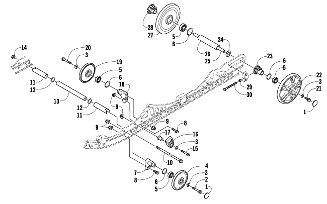 IDLER WHEEL ASSEMBLY