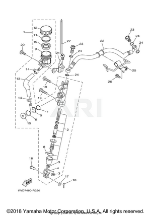 REAR MASTER CYLINDER