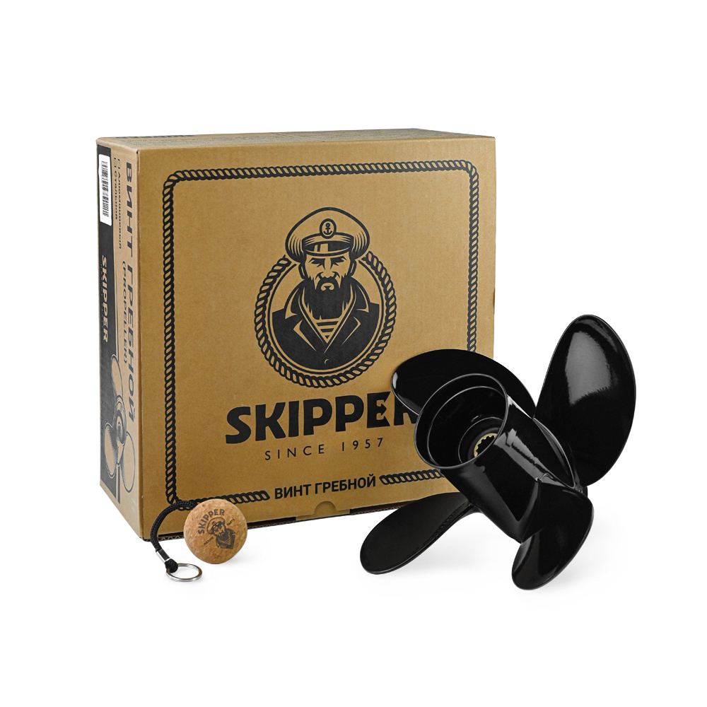 Винт гребной алюминиевый Skipper для Suzuki 40-60 4x10.1"x14" SK3037-4101-14