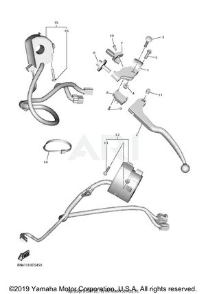 HANDLE SWITCH LEVER