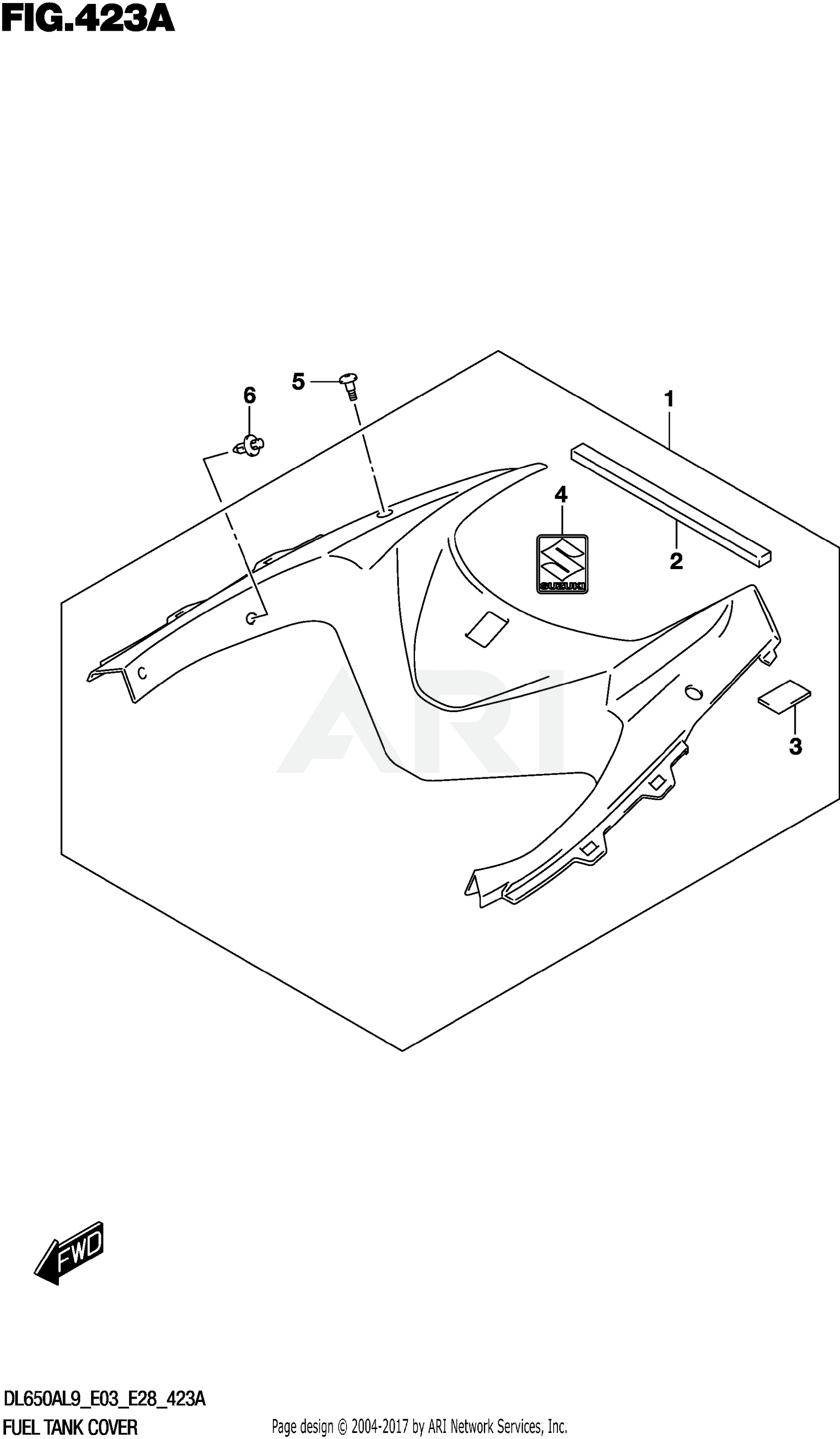 FUEL TANK COVER