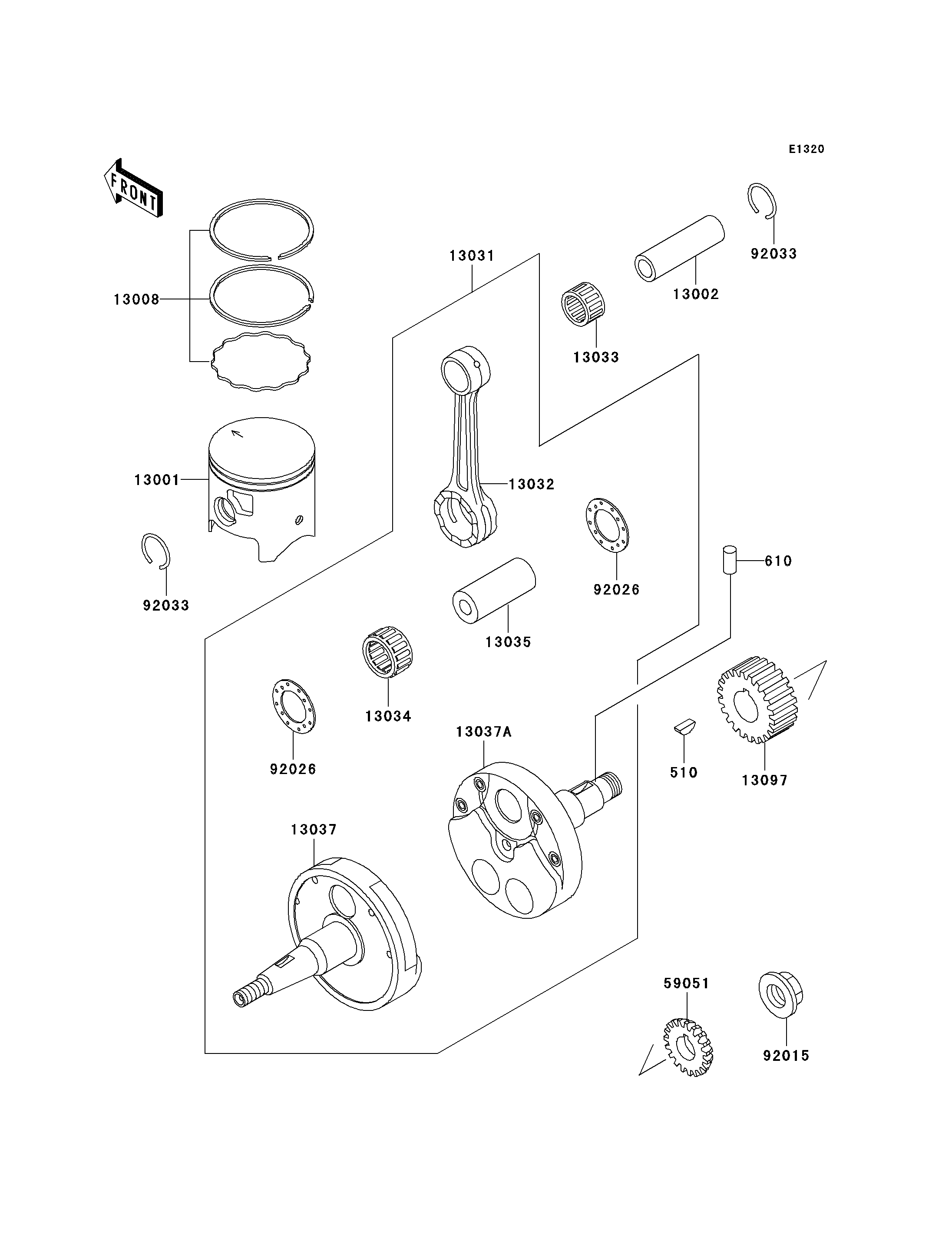 Crankshaft/Piston(s)