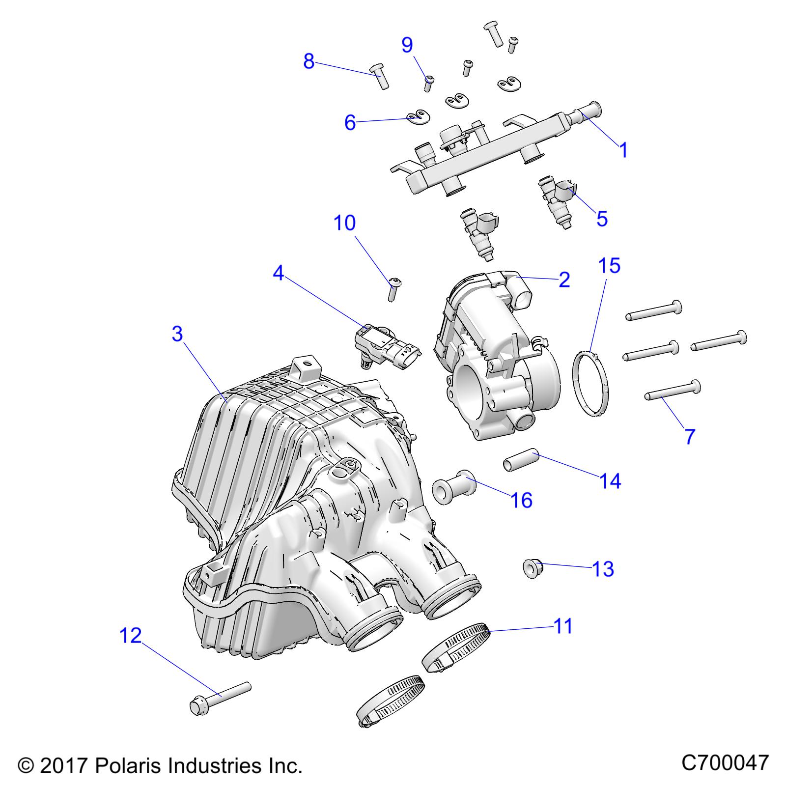 ENGINE, AIR INTAKE MANIFOLD -  R20RRM99AL (C700047)