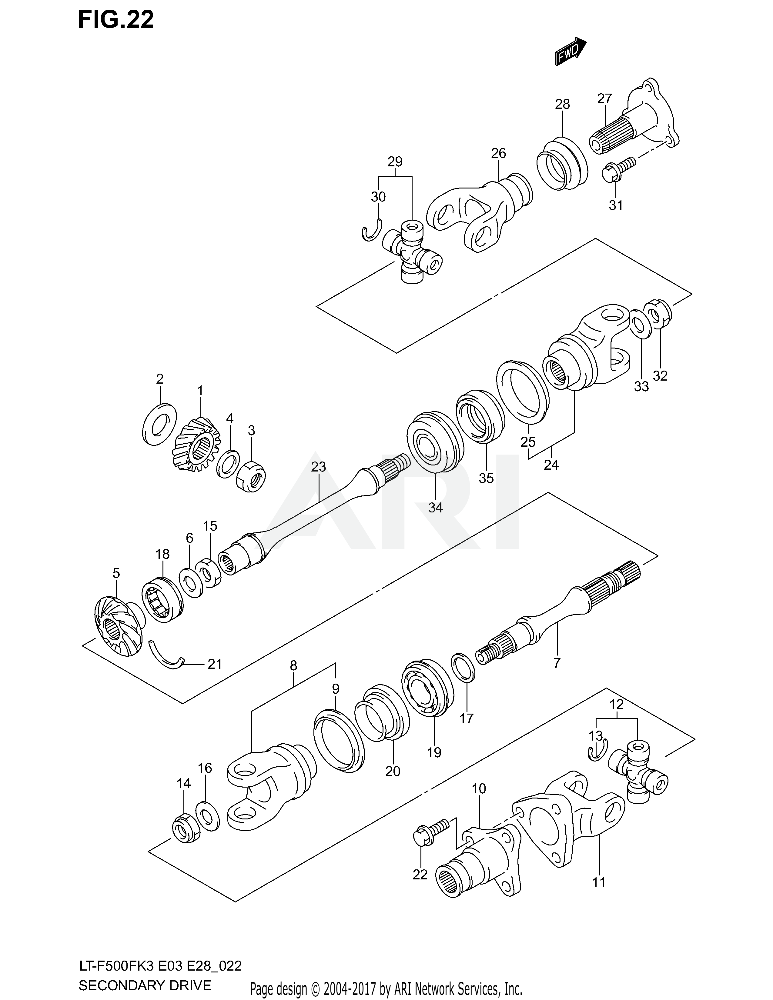 SECONDARY DRIVE