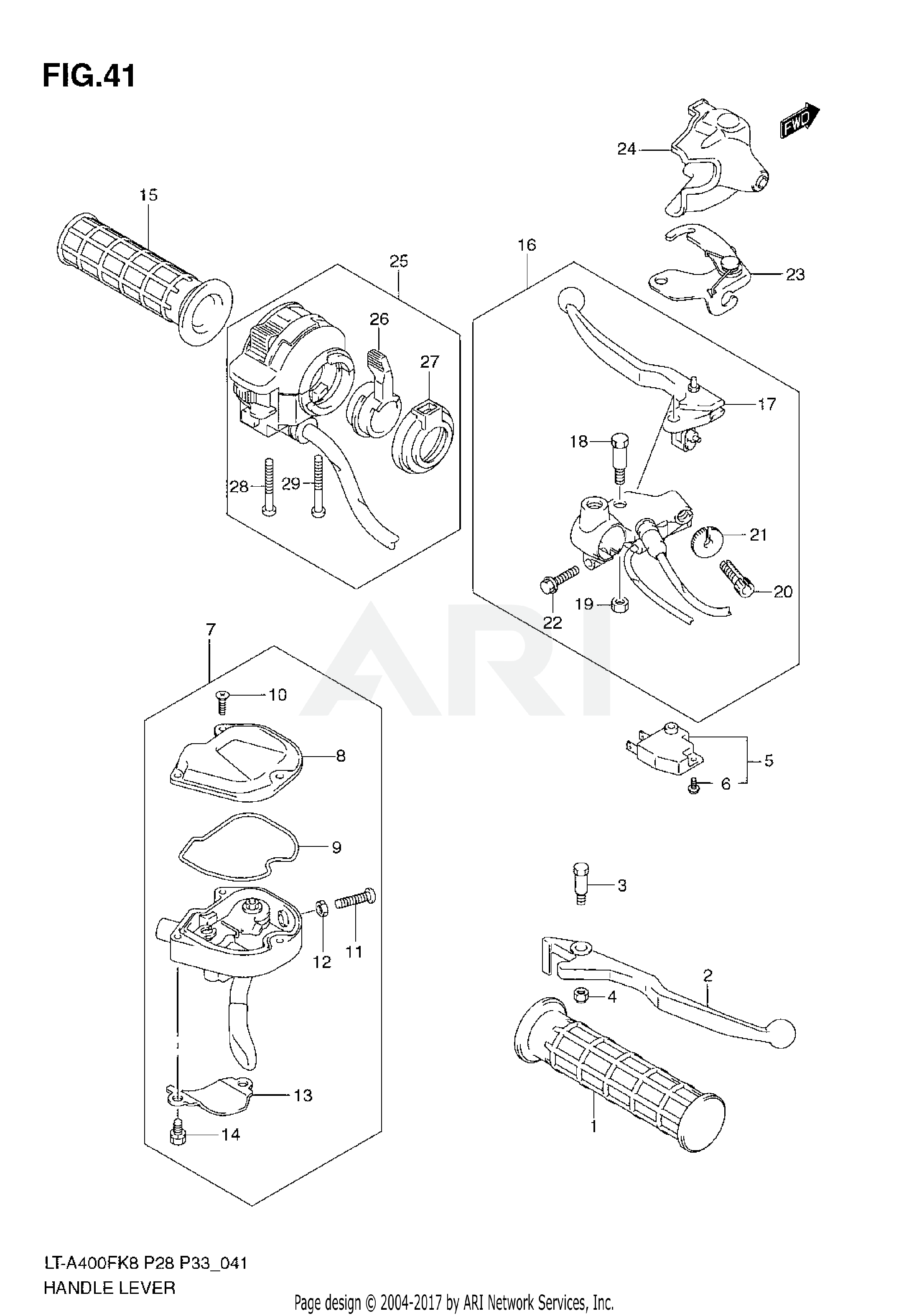 HANDLE LEVER