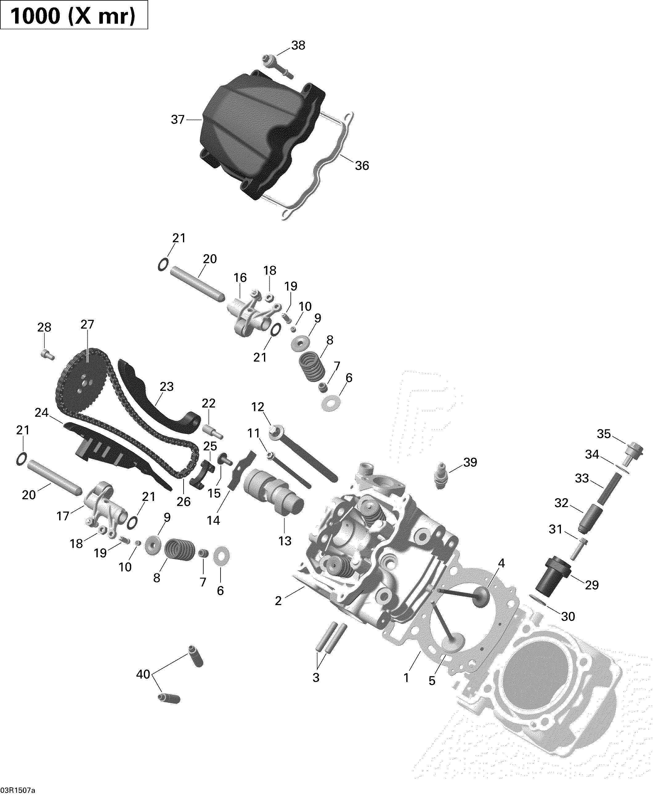 Cylinder Head, Front _03R1507a