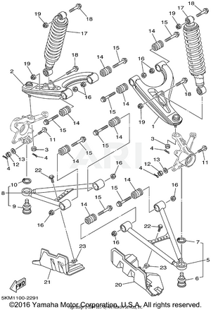 FRONT SUSPENSION WHEEL