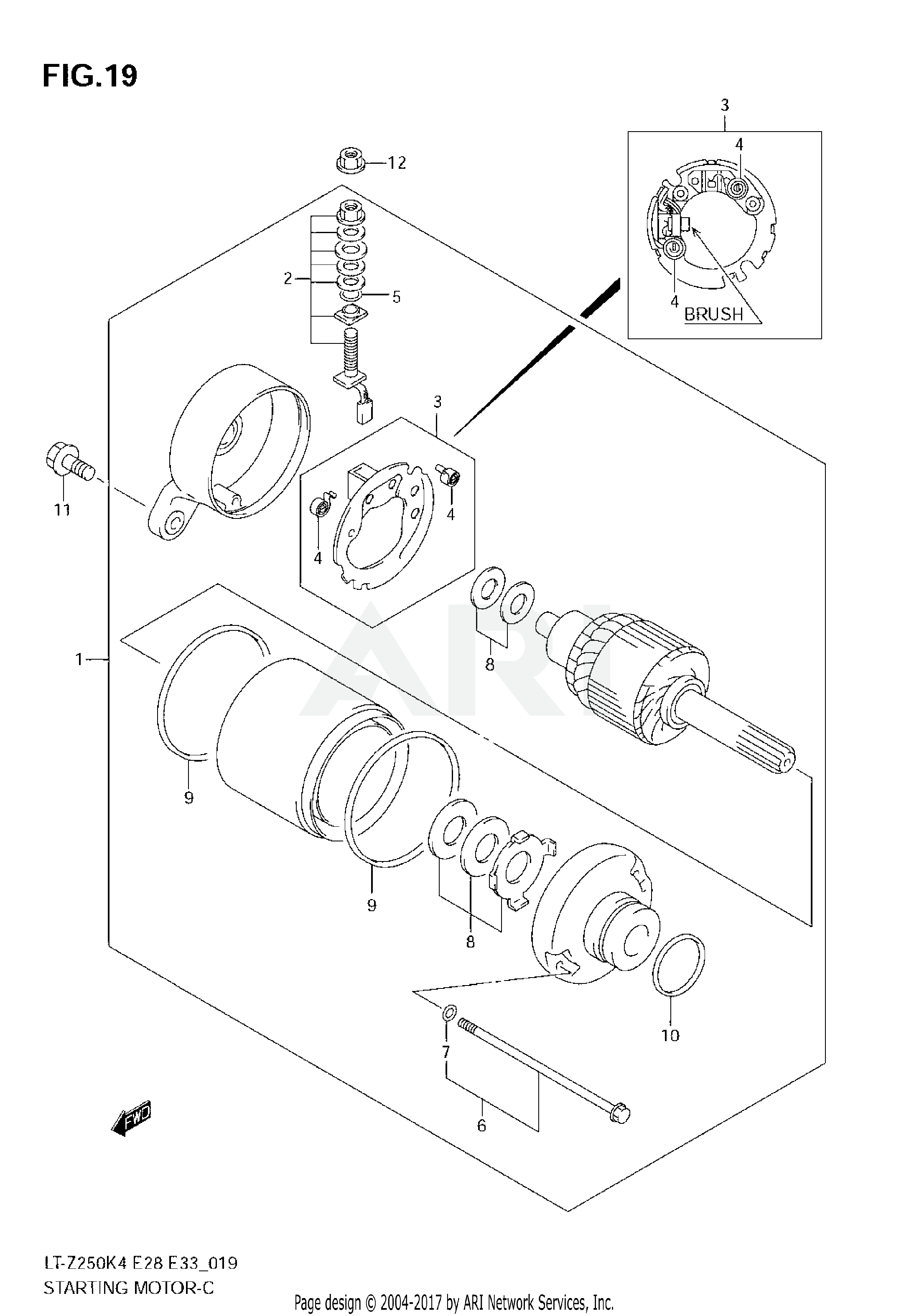 STARTING MOTOR