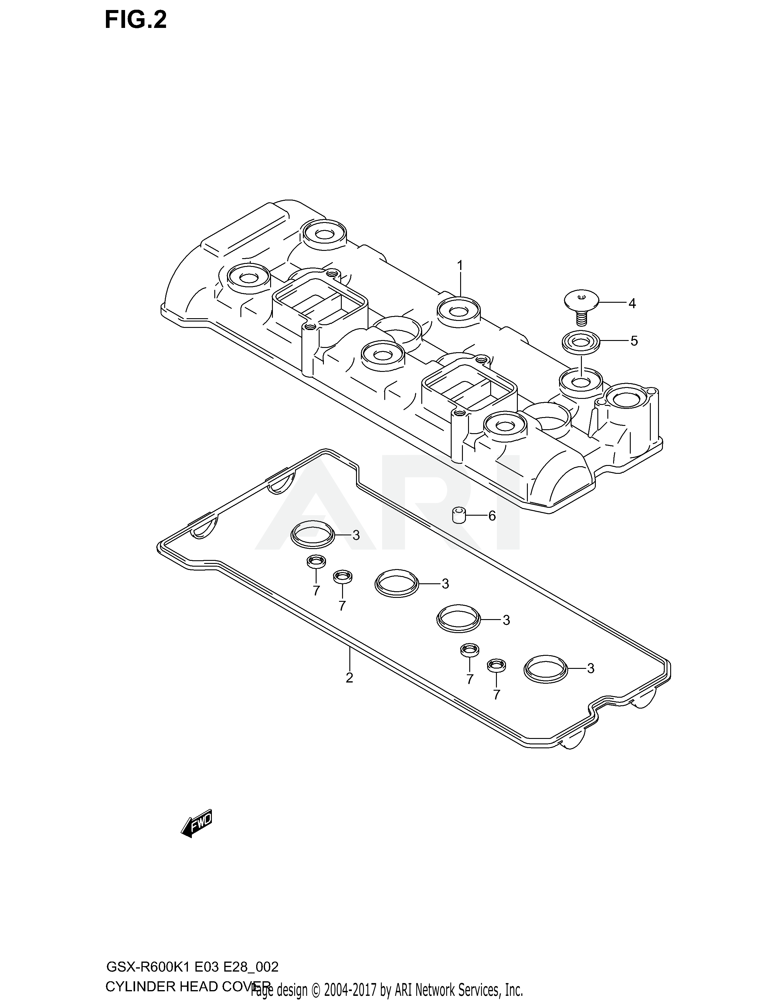 CYLINDER HEAD COVER