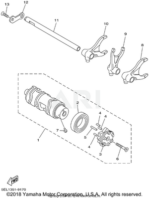 SHIFT CAM FORK