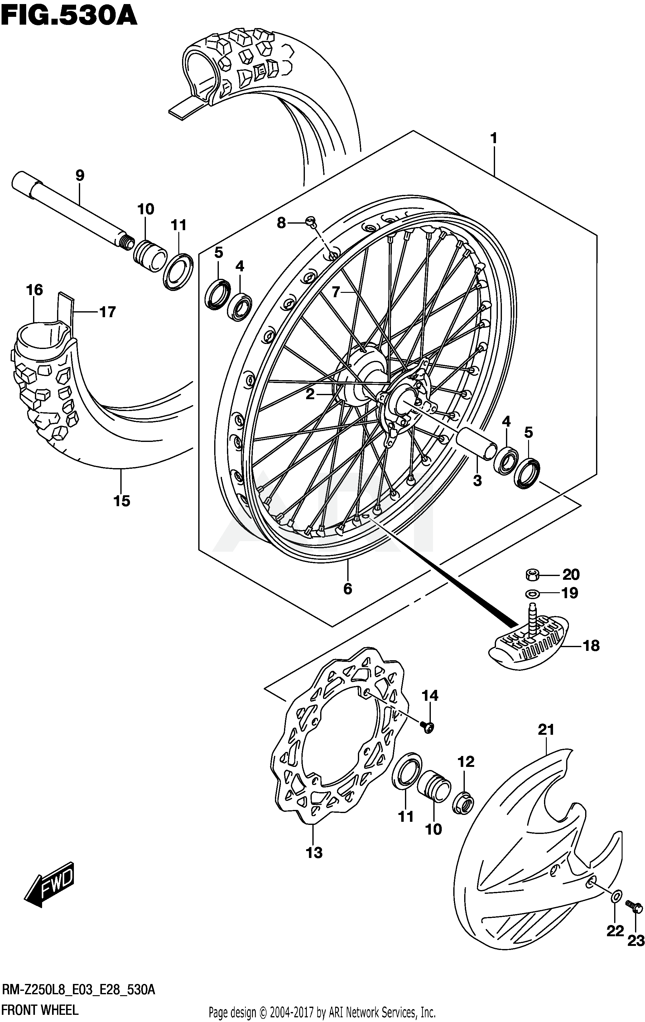 FRONT WHEEL