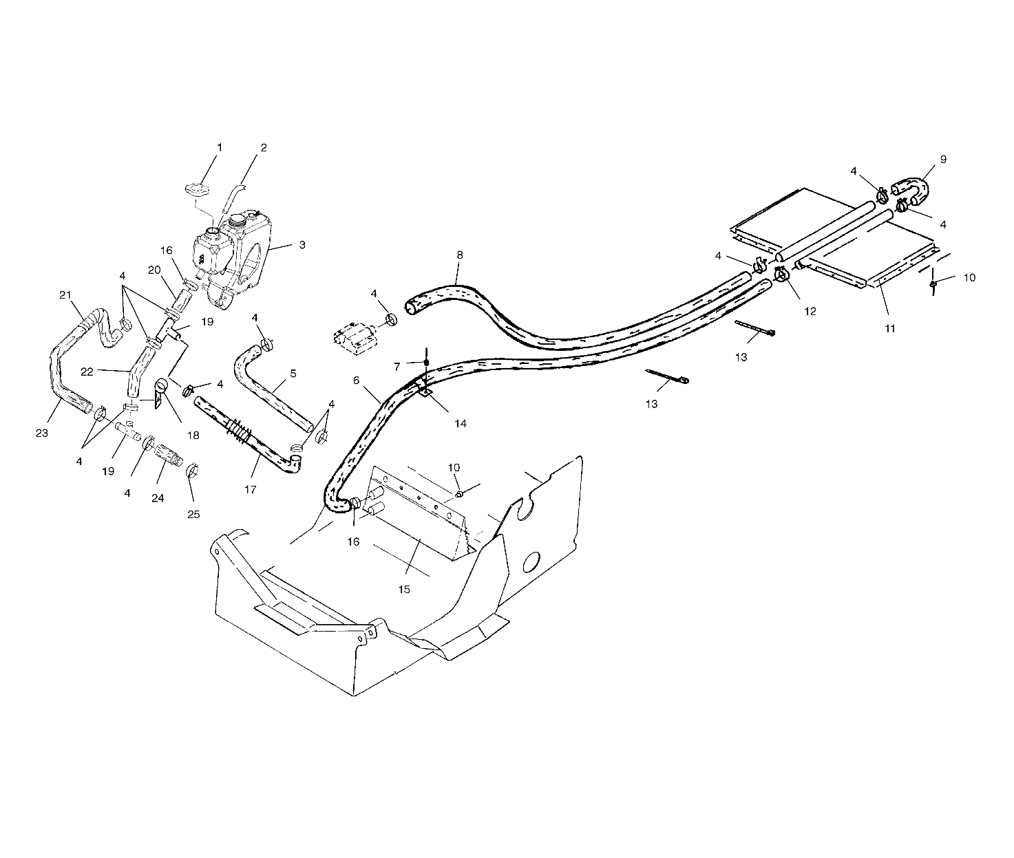 COOLING SYSTEM - S00SR5AS (4953915391b004)