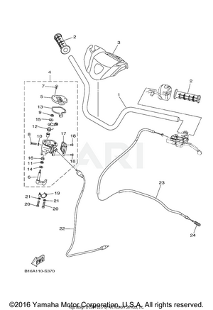 STEERING HANDLE CABLE