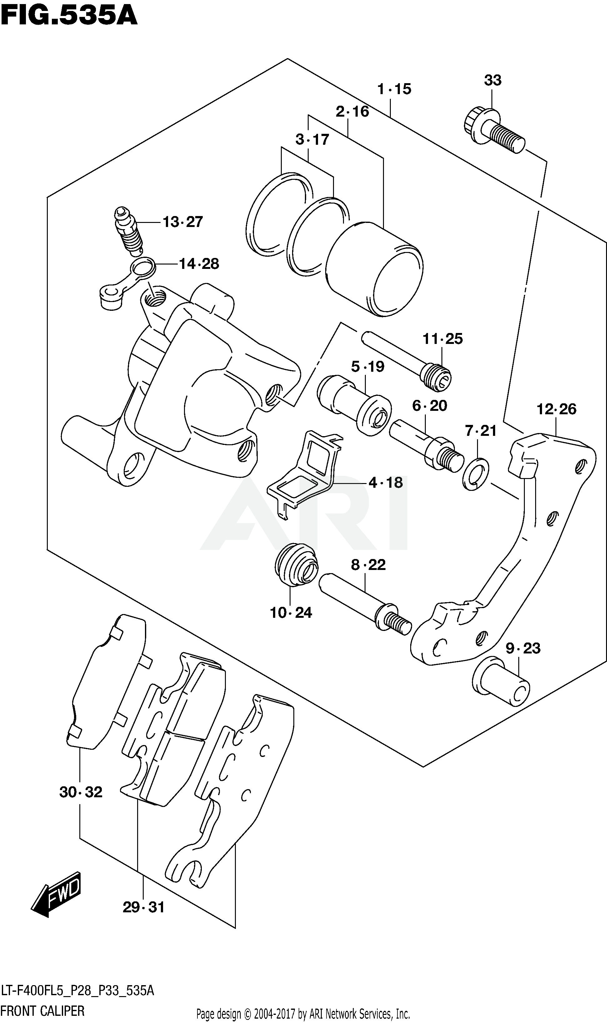 FRONT CALIPER