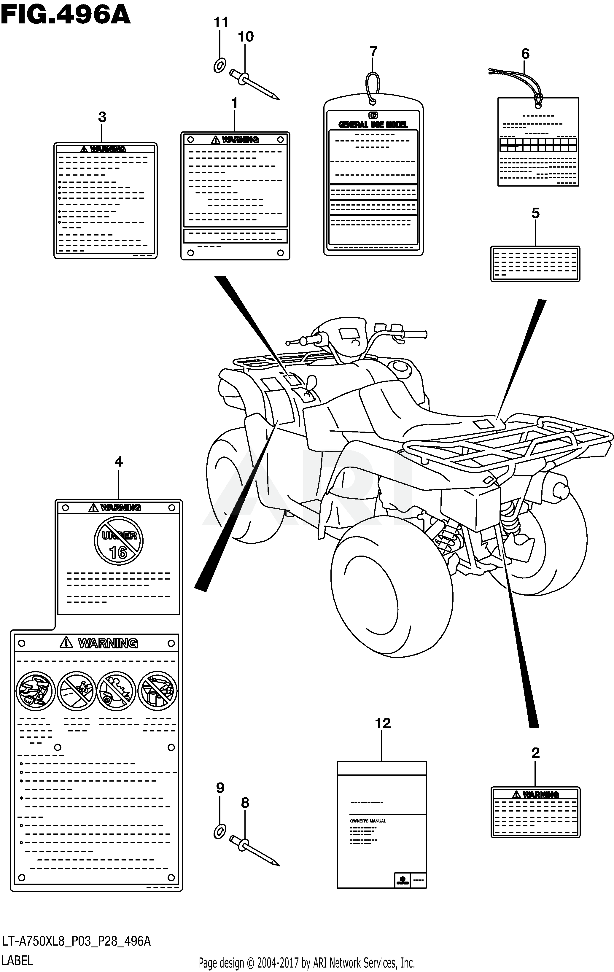 LABEL (LT-A750XL8 P03)