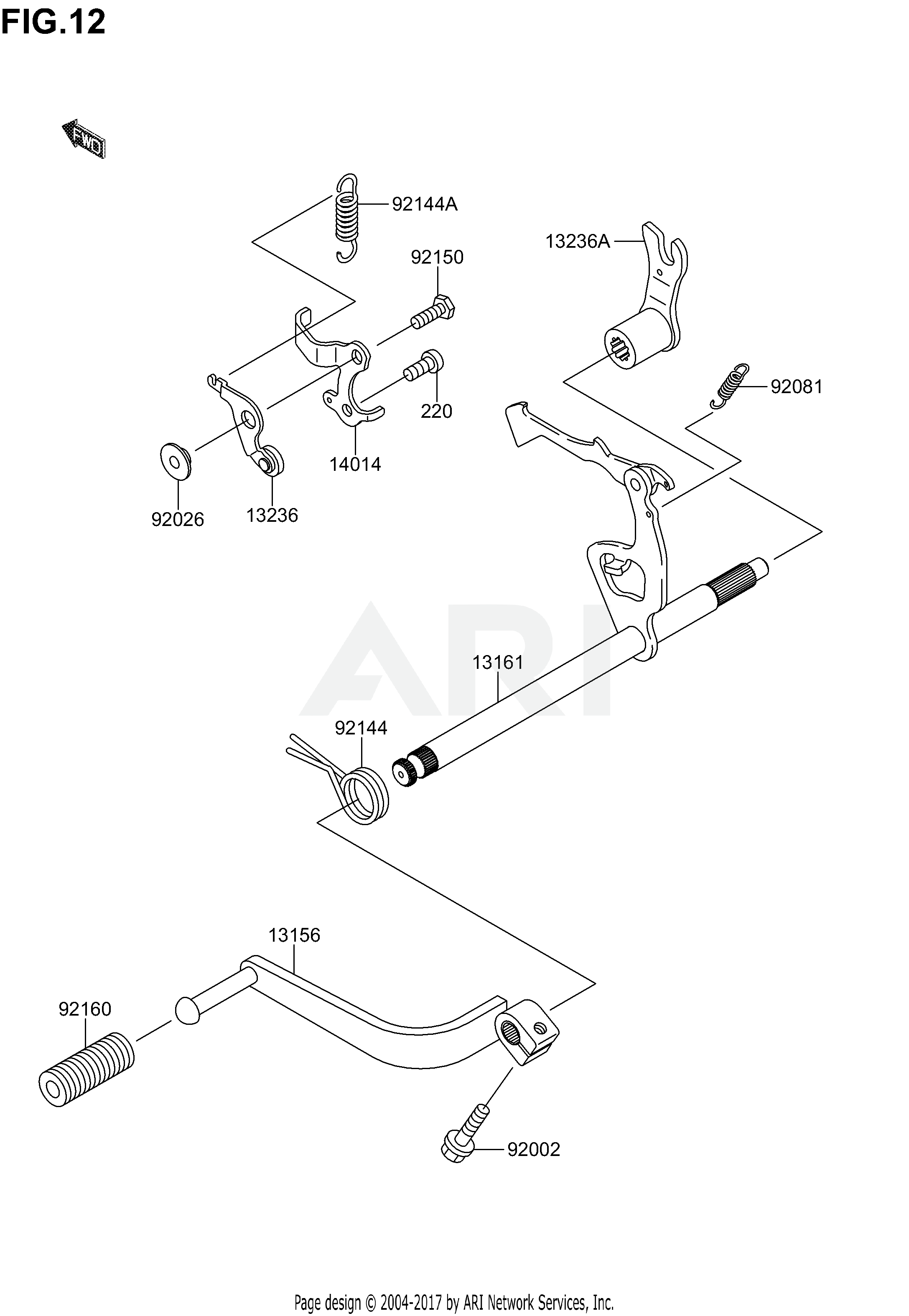 GEAR CHANGE MECHANISM