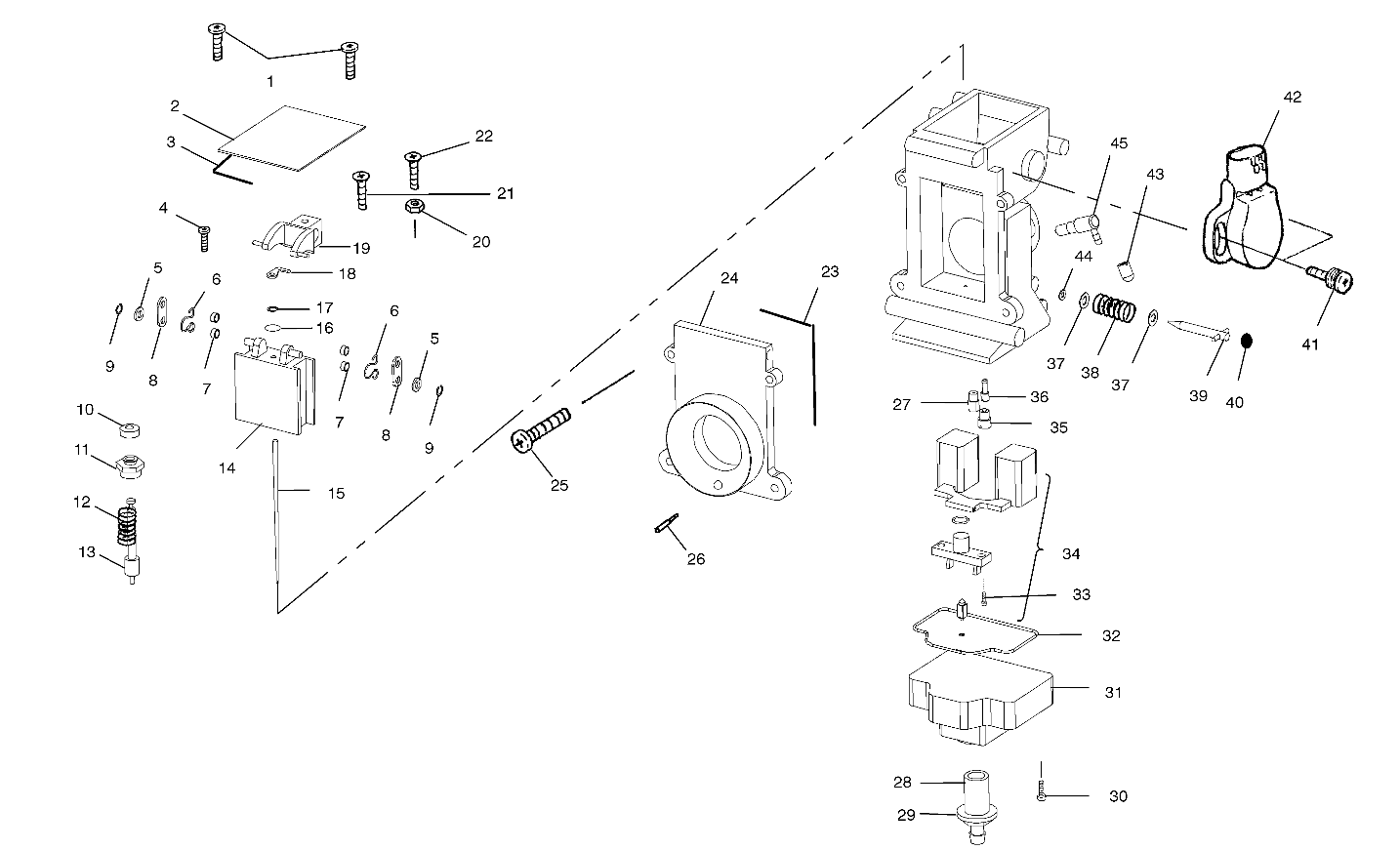 CARBURETOR - S02NP6ESA/SB (4967546754C09)