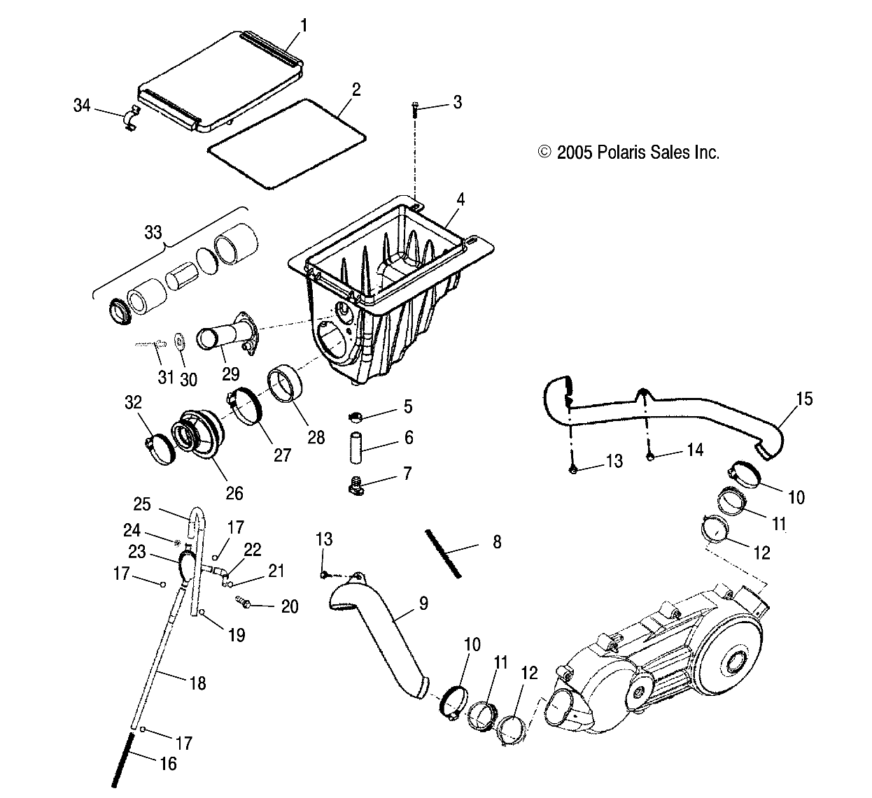 AIR CLEANER - A06PB20VA/VB (4999202869920286B01)