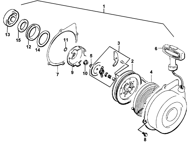 RECOIL STARTER ASSEMBLY