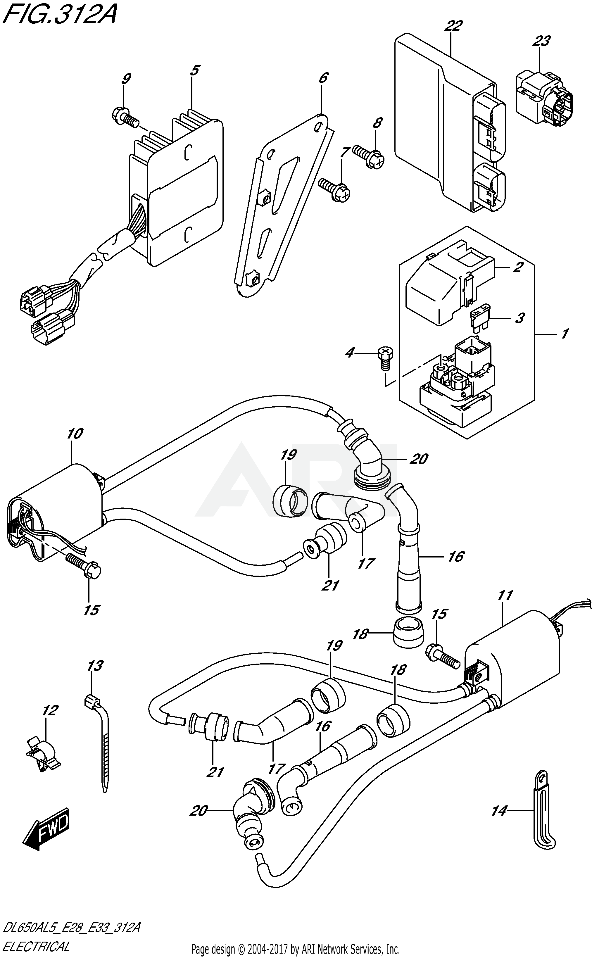 ELECTRICAL (DL650AL5 E28)